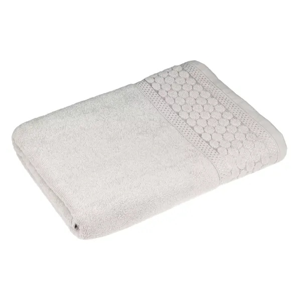 Terry towel Home Line "Miya" (light gray) 50x90 cm 162264