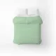 Home Line calico duvet cover &quot;Pea&quot; (white on green) 145x215cm 178712 small