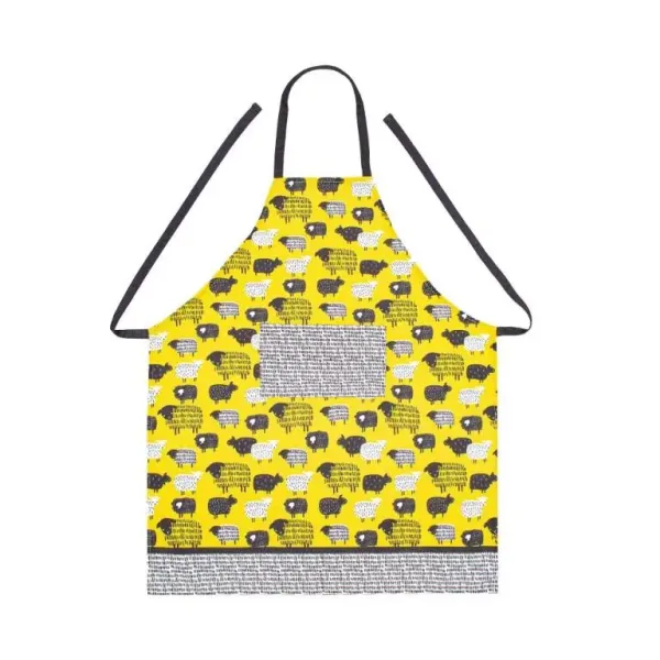 Apron with an adjustable tie Home Line Sheeps 68x80 cm 182809