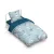 One-and-a-half bed linen set Home Line "Gingo biloba" (grey-blue) 70x70 cm (2 pcs.)