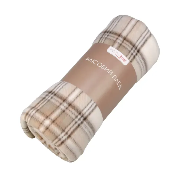 Fleece Plaid Polar Beige 130x160 cm 164472