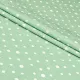 Home Line calico bed sheet "Pea" 150x215 cm (white on green) 178717 (322) small