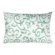 Home Line calico pillowcase "Monogram" (green) 50x70cm 165084 small