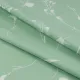 Cotton Calico Print  Cornflowers White on Green width 150cm (140g/m2) 156817 small