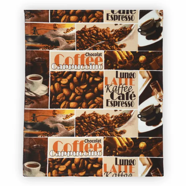 Cotton Waffle Kitchen Towel Home Line Coffee 50x60 cm 135107