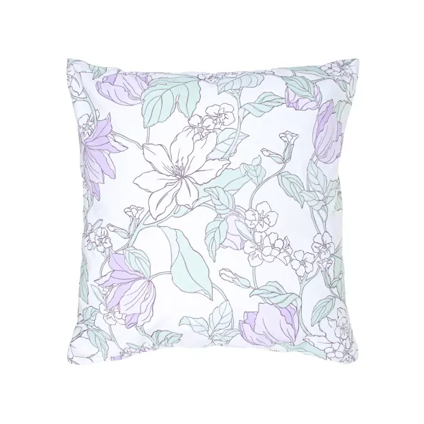 Cotton Pillowcase Home Line Spring Evening Lilac Menthol 70x70 cm 173856