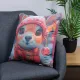 Decorative pillow Home Line Deer with Christmas Ball 45х45 cm 189230 (575) small