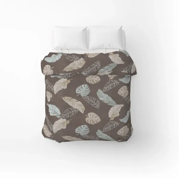 Cotton Duvet Сover Home Line November Brown 205x220 cm 181400