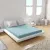 Flat Cotton Bed Sheet Home Line Hatched Circles Blue  215x240 cm 187487