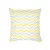 Cotton Pillowcase Home Line Zig Zag Grey Yellow 70x70 cm 165226