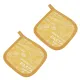 Set of Home Line &quot;Pasta&quot; tacks (ochre) 20x20cm 170132 small