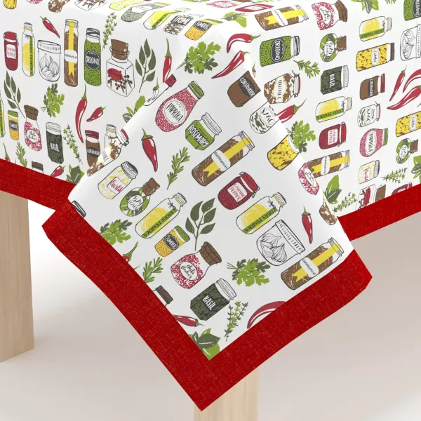 Tablecloth Home Line "Spices" (red) 140x220cm 162160