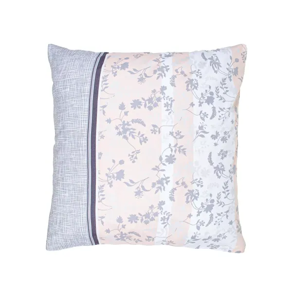 Cotton Pillowcase Home Line Cozy Grey Pink 70x70cm 173850