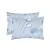 Calico pillowcases (2 pcs.) "Gingko biloba" (gray-blue) 50x70 cm 173840