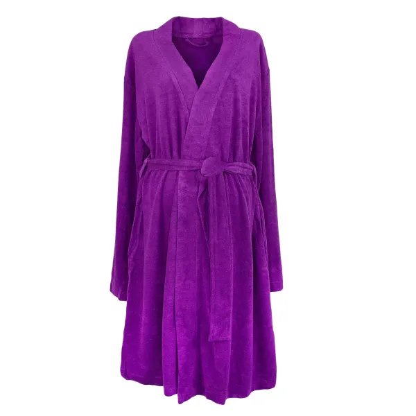 Zara Home terry dressing gown (purple) M 161086
