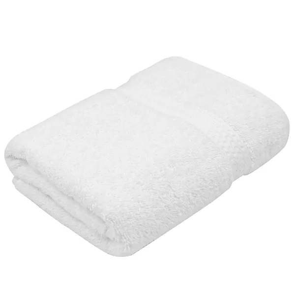 Cotton Terry Towel Home Line White 70x140 cm 124805