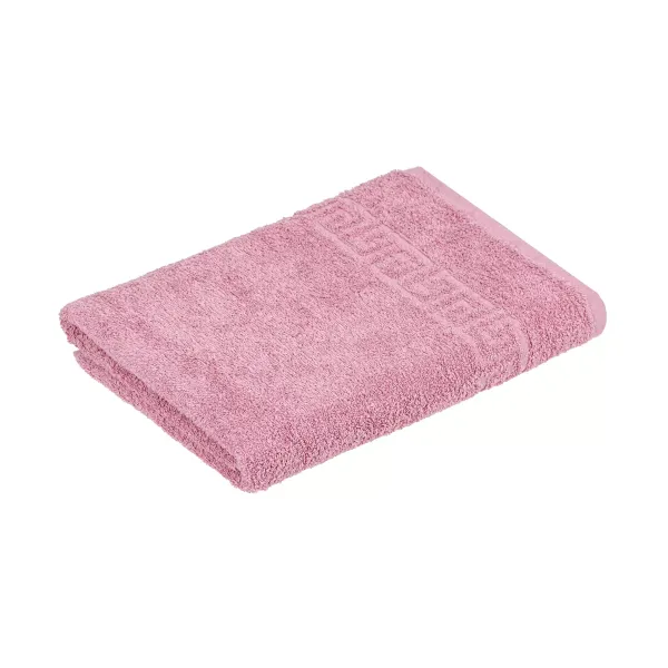 Terry towel with border 70x140 cm (orchid) 172767