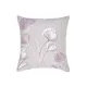 Calico pillowcase "Ginkgo Biloba" (beige-purple) 70x70cm 174755 small