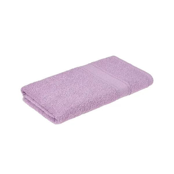 Border terry towel 40x70 cm (lilac) 181834