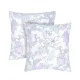 Calico pillowcases (2 pcs.) "Spring evening" (lilac-menthol) 70x70 cm 183296 small