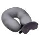 Travel pillow and eye patch Home Line &quot;Silver Diamonds&quot; 30x30cm 179146 small