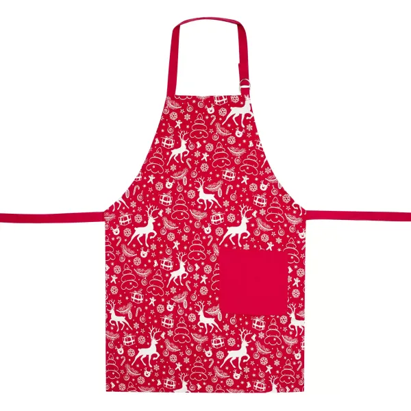 Apron with adjustable tie (red) 159437