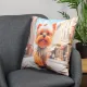 Decorative pillow Home Line Yorkshire Dog 45х45 cm 189214 (541) small