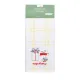 Home Line waffle towel (yellow stripe, with gift embroidery) 45x70 cm 180066 small