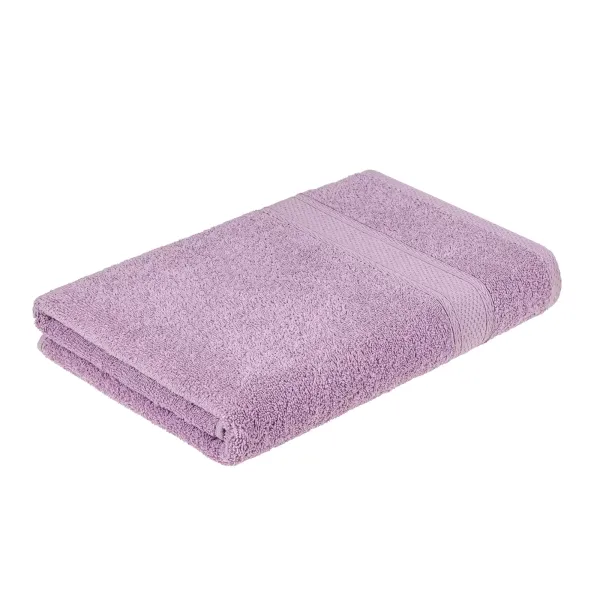 Border terry towel 70x140 cm (lilac) 181824