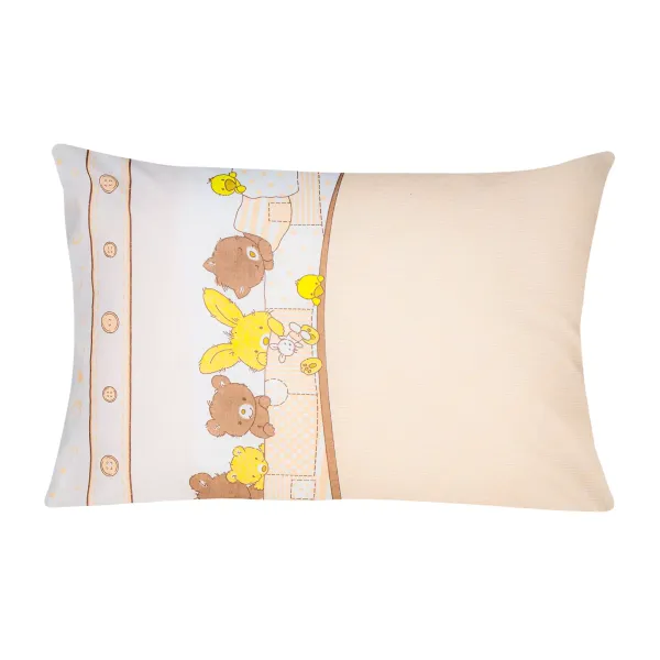 Home Line calico children's pillowcase "Beige bears" 50x70cm 163834