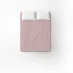 Knitted bed sheet with elastic band (pink) 200x200 cm 156113 (373) small