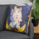 Decorative pillow Home Line Unicorn on the Moon 45х45 cm 189225 (532) small