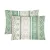 Calico pillowcases (2 pcs.) "Marble" (green) 50x70 cm 182287