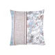 Calico pillowcases "Cozy" (blue-beige) 70x70cm 173848 small