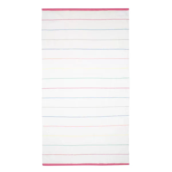 Terry towel "Colored Serpentine" (white) 90x160cm 163249