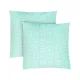 Calico pillowcases (2 pcs.) "Cell" (turquoise) 70x70 cm 183283 small