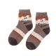 Childrens socks brown-beige-mustard 16-18 (5-6 years) 180328 small