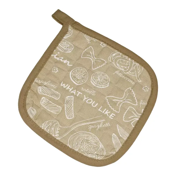Pot Holder Home Line Pasta Beige 20x20 cm 166847