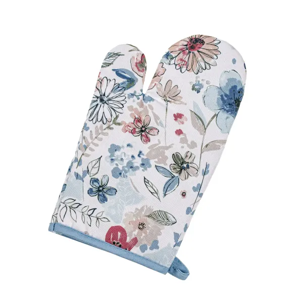 Oven Glove Home Line Flowers 17x28 cm 182822