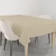 Waterproof Cotton Canvas Tablecloth Home Line Grey Beige 120x136 cm 186710 small