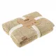 Knitted Wool Blended Throw Plaid Tonk Line Braids Beige 140x180 cm 192982 (893) small
