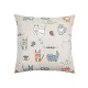 Decorative pillow Home Line &quot;Cat in the kitchen&quot; (beige) 40x40 cm 175281 small