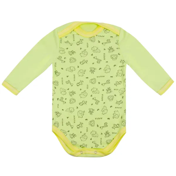 Children's bodysuit with long sleeves, size 74 147040