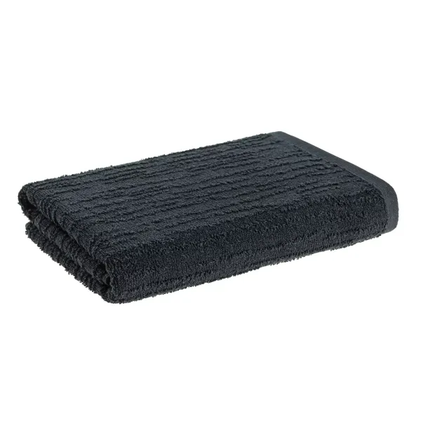 Terry towel "Ilaria" (black) 70x130 cm 177646