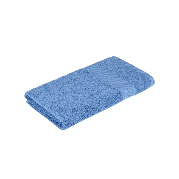 Terry border towel 40x70 cm (blue) 181796