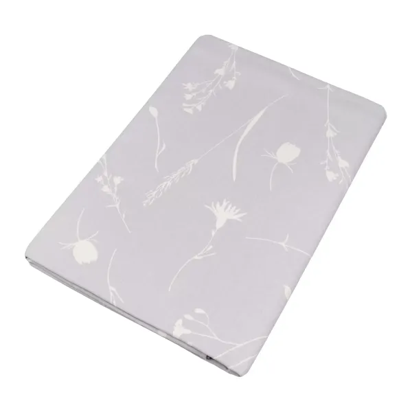 Home Line calico bed sheet "White cornflowers on lavender" 150x215 cm 165396