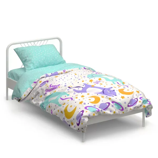 Children's bedding set Home Line "Cats turquoise, stars different turquoise" 163222