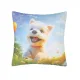 Decorative pillow Home Line Terrier Dog 45х45 cm 189237 small