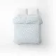 Home Line calico duvet cover &quot;Zori in peas&quot; (light blue) 145x215 cm 183220 small