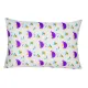 Home Line calico children's pillowcase "Chickens" (purple) 50x70cm 163848 small